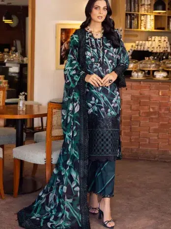 Girl Glam By Nureh Chikankari Lawn NU24GG GL-10