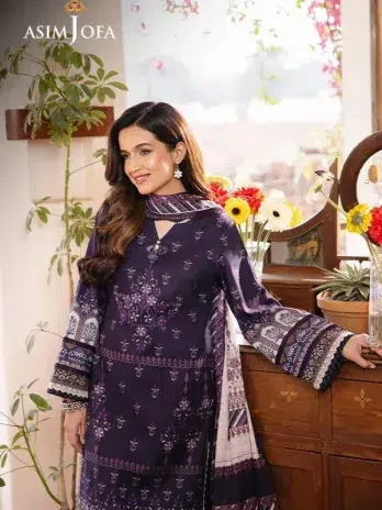 Asim Jofa Print Collection AJBU-04