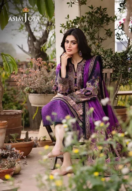 Asim Jofa Print Collection AJBU-07