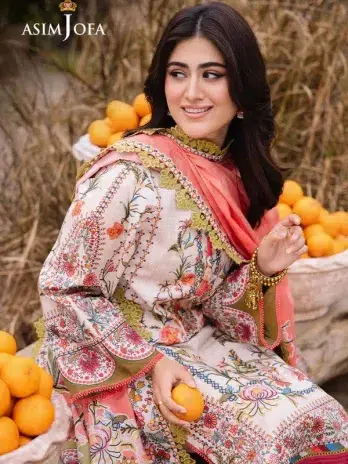 Asim Jofa Print Collection AJBU-08