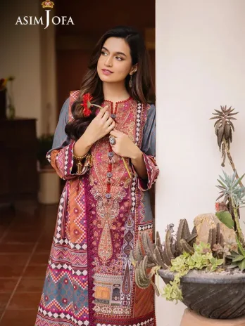 Asim Jofa Print Collection AJBU-10