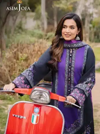 Asim Jofa Print Collection AJBU-15