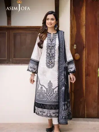 Asim Jofa Print Collection AJBU-17