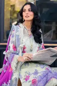 Girl Glam By Nureh Chikankari Lawn NU24GG GL-07
