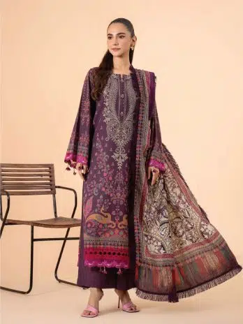 Mausummery Khaddar Vol-1 Aster