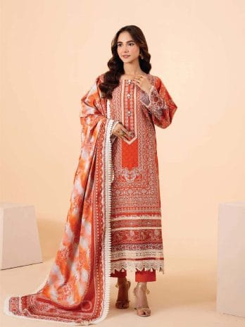 Mausummery Khaddar Vol-1 Azalea