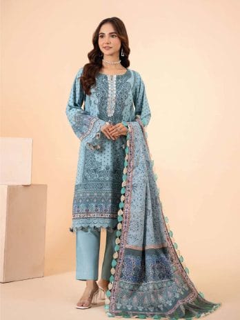 Mausummery Khaddar Vol-1 Hydrangea