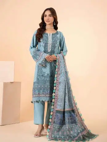 Mausummery Khaddar Vol-1 Hydrangea