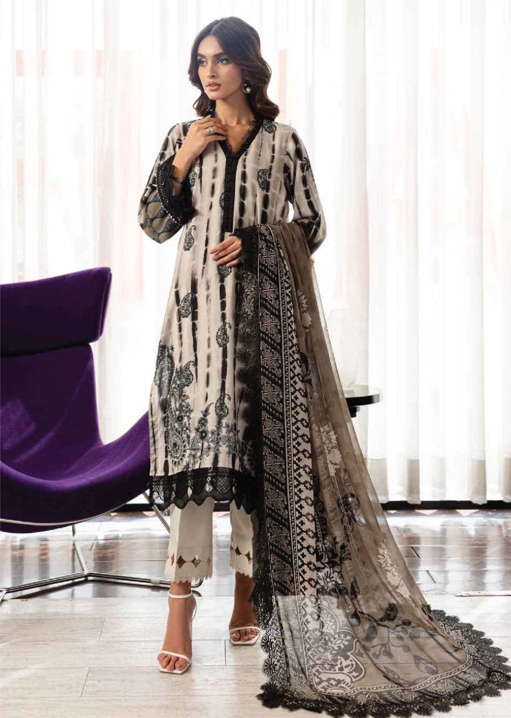 Elanora Embroidered Formals' 23 by Nureh | NEL-35