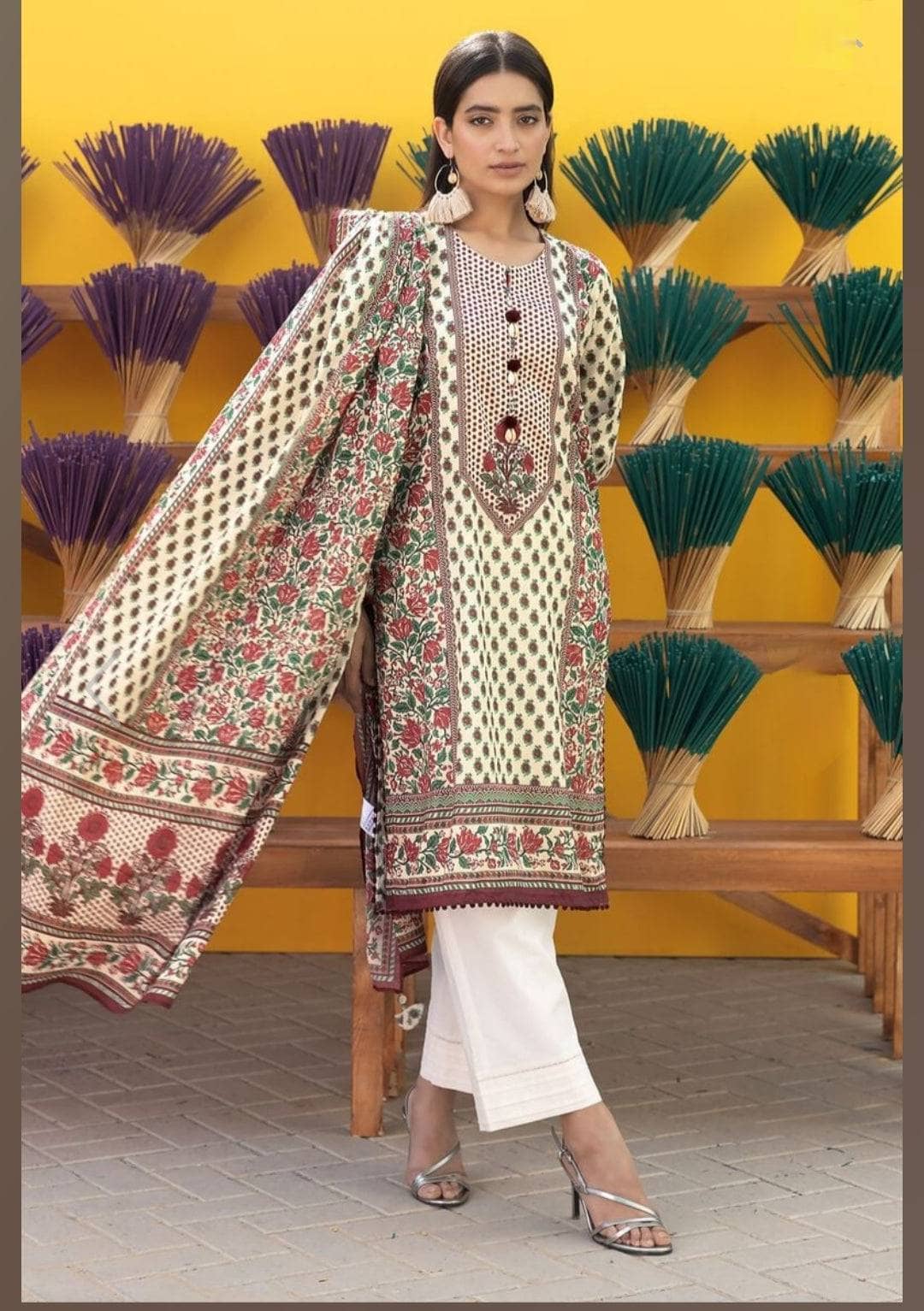 Khaadi Print Lawn Collection ALA-28