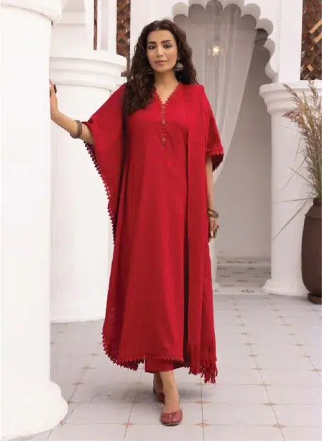 Heer by Aalaya Vol 1 HA-01-4 Cornell Red Traditional Dress