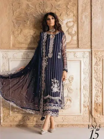 Vasal by Charizma Vol 2 VSL5-15-1, Blue Color