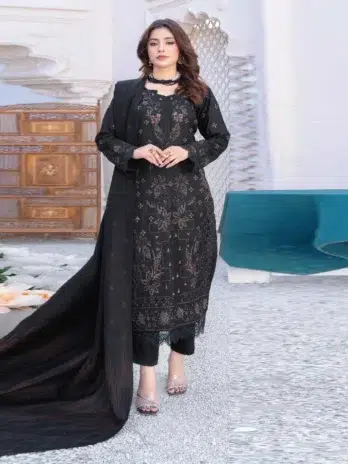 Zoha By Riaz Arts D-03-1, black color