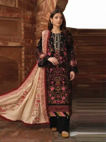 Naveena by Johra JH-632 -1 in Black color.