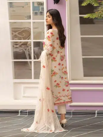 Tehzeeb by Gulljee D-09 -2 in Pink Grey color.