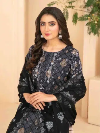 Detailed Embroidery Close-up – Maylea By Tawakkal D-1357 Lawn Shirt