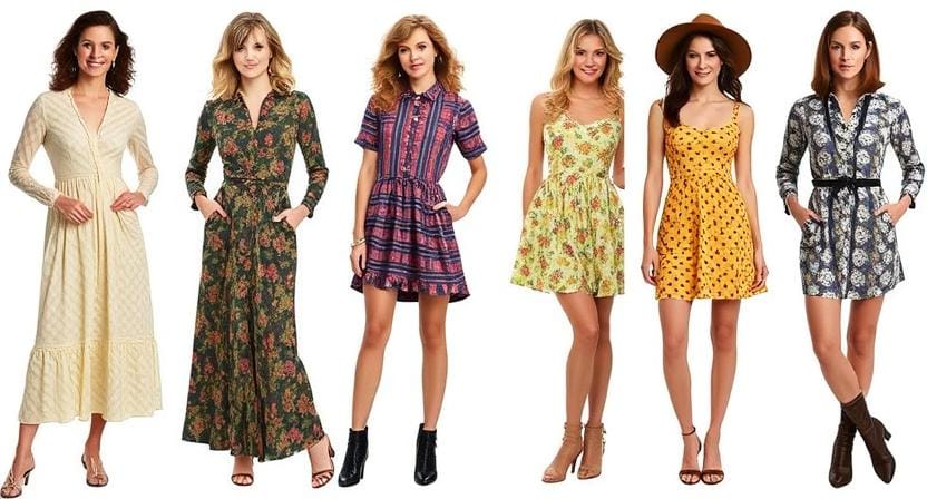70s Fashion Dresses How to Style 70s Outfits for Women and Men