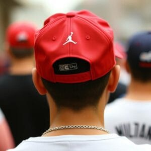 Baseball Caps (worn backward) Another iconic '90s streetwear accessory.