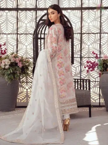 Back design of Bint-E-Noor Seraphina D-03 – part of Noorifabrics Eid collection 2025