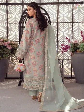 Back design of Bint-E-Noor Seraphina D-04 – part of Noorifabrics Eid collection 2025