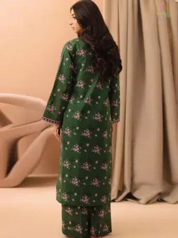 Back of Zellbury Summer Vol 5 D-05 highlighting lightweight lawn material with a neat finish and printed pattern for seasonal styling