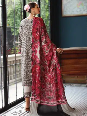 C-Print by Charizma CPW5-09 back view highlighting premium linen fabric and fine finishing from the Charizma Fabric Collection.