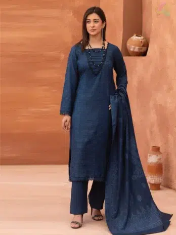 Home 5 Rang E Mehfil By Mahay Vol 2 D-03 front view showing Fancy Peach Shirt with fine detailing and premium Peach fabric.