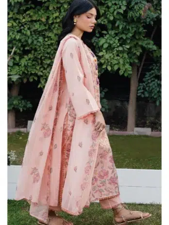 Back Image: Whiscal by Celts D-04 plain lawn back with detailed sleeves